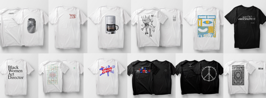 T-Shirt Charity Kampagne für Studio Clash